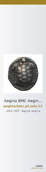 Aegina BMC Aegina pl. XXIV, 12 — CANOA