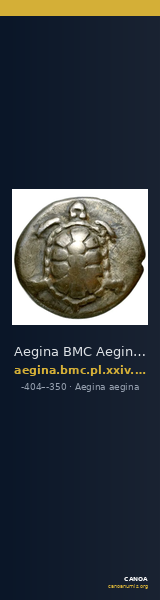 Aegina BMC Aegina pl. XXIV, 13-4 — CANOA
