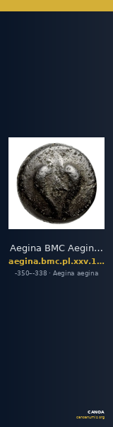 Aegina BMC Aegina pl. XXV, 11-4 — CANOA