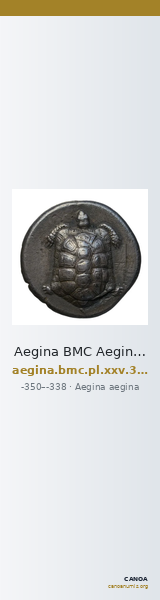 Aegina BMC Aegina pl. XXV, 3-7 — CANOA