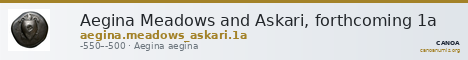 Aegina Meadows and Askari, forthcoming 1a — CANOA