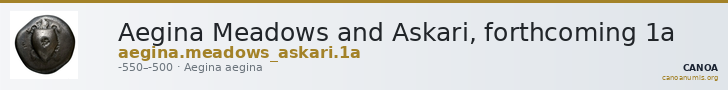 Aegina Meadows and Askari, forthcoming 1a — CANOA