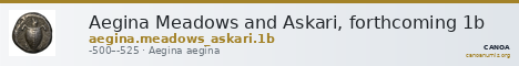 Aegina Meadows and Askari, forthcoming 1b — CANOA