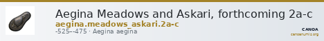 Aegina Meadows and Askari, forthcoming 2a-c — CANOA