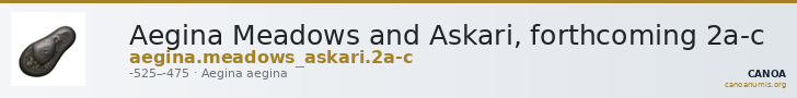 Aegina Meadows and Askari, forthcoming 2a-c — CANOA