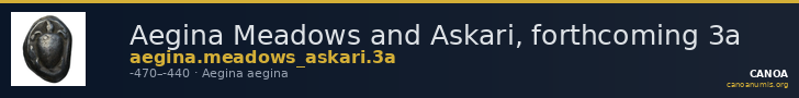 Aegina Meadows and Askari, forthcoming 3a — CANOA