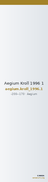 Aegium Kroll 1996 1 — CANOA