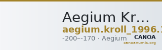 Aegium Kroll 1996 1 — CANOA