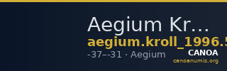 Aegium Kroll 1996 5 — CANOA