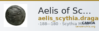 Aelis of Scythia Thrace Draganov 2015 572-681 — CANOA