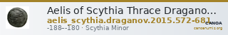 Aelis of Scythia Thrace Draganov 2015 572-681 — CANOA