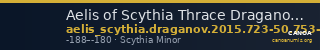 Aelis of Scythia Thrace Draganov 2015 723-50; 753-63 — CANOA