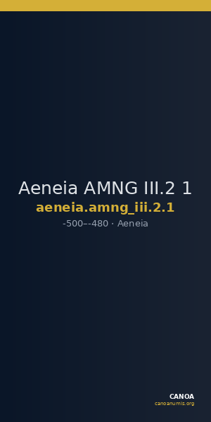 Aeneia AMNG III.2 1 — CANOA