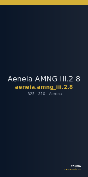 Aeneia AMNG III.2 8 — CANOA