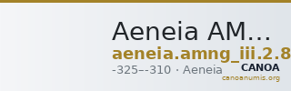 Aeneia AMNG III.2 8 — CANOA