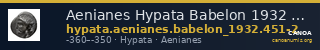 Aenianes Hypata Babelon 1932 451-452 — CANOA