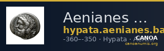 Aenianes Hypata Babelon 1932 453 — CANOA