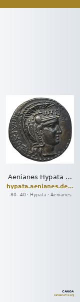 Aenianes Hypata De Callataÿ 2004 didrachm — CANOA