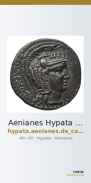 Aenianes Hypata De Callataÿ 2004 didrachm — CANOA