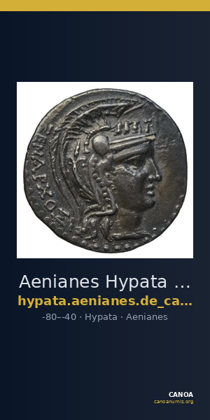 Aenianes Hypata De Callataÿ 2004 didrachm — CANOA