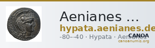 Aenianes Hypata De Callataÿ 2004 didrachm — CANOA