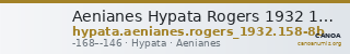 Aenianes Hypata Rogers 1932 158-158b — CANOA