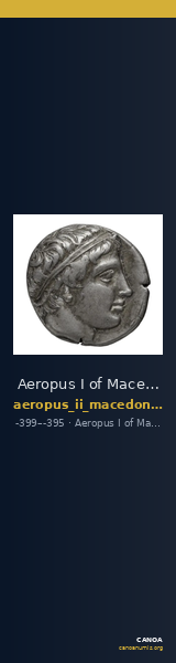 Aeropus I of Macedon Macedon SNG ANS 76 — CANOA