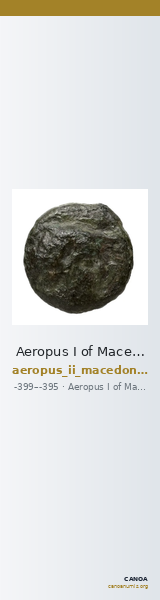 Aeropus I of Macedon Macedon SNG ANS 80-1 — CANOA