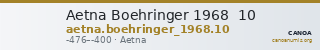 Aetna Boehringer 1968  10 — CANOA