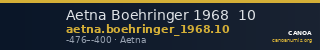 Aetna Boehringer 1968  10 — CANOA