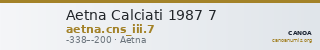 Aetna Calciati 1987 7 — CANOA