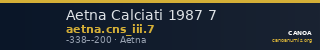 Aetna Calciati 1987 7 — CANOA