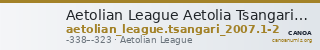Aetolian League Aetolia Tsangari 2007 Series I, 1-2 — CANOA