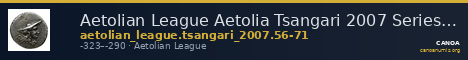 Aetolian League Aetolia Tsangari 2007 Series II, 56-71 — CANOA