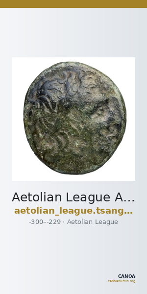 Aetolian League Aetolia Tsangari 2007 Series III, 148-331_349-448_521-558 — CANOA