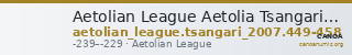 Aetolian League Aetolia Tsangari 2007 Series III, 449-458 — CANOA