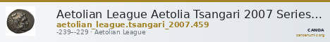 Aetolian League Aetolia Tsangari 2007 Series III, 459 — CANOA