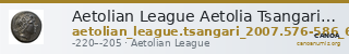 Aetolian League Aetolia Tsangari 2007 Series IV, 576-586_634_637-649_652-669_692-711_721-763_770-785_795-799_806-808_810-820_822 — CANOA