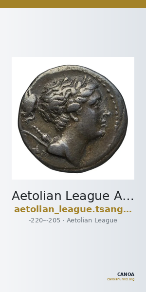 Aetolian League Aetolia Tsangari 2007 Series IV, 635-636_650-651_670-678_712-720_764-765_786-789_800-801_809 — CANOA