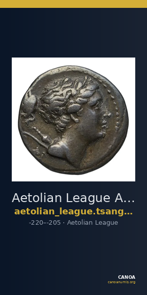 Aetolian League Aetolia Tsangari 2007 Series IV, 635-636_650-651_670-678_712-720_764-765_786-789_800-801_809 — CANOA