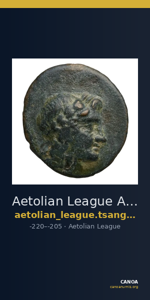 Aetolian League Aetolia Tsangari 2007 Series IV, 875-883_886-922_925-1106 — CANOA