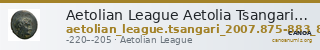 Aetolian League Aetolia Tsangari 2007 Series IV, 875-883_886-922_925-1106 — CANOA