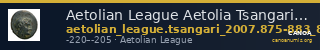 Aetolian League Aetolia Tsangari 2007 Series IV, 875-883_886-922_925-1106 — CANOA