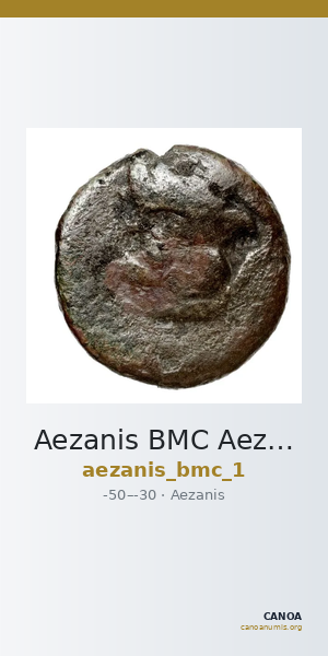 Aezanis BMC Aezanis 1 — CANOA