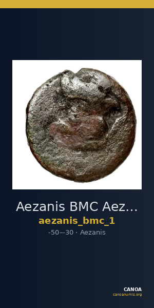 Aezanis BMC Aezanis 1 — CANOA