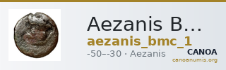 Aezanis BMC Aezanis 1 — CANOA