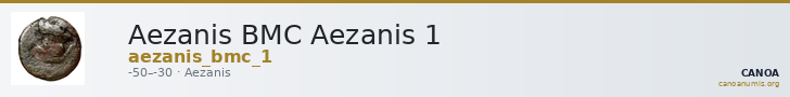 Aezanis BMC Aezanis 1 — CANOA