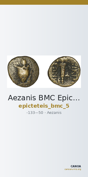 Aezanis BMC Epicteteis 5 — CANOA
