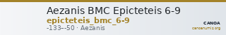 Aezanis BMC Epicteteis 6-9 — CANOA