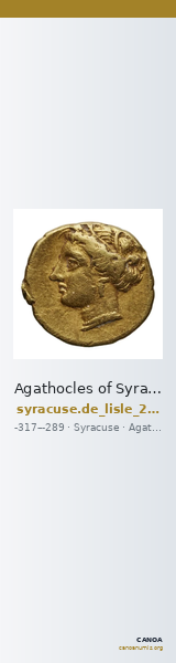 Agathocles of Syracuse Syracuse De Lisle 2021 G2 — CANOA